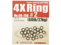 Anouri Vanfook 4R-75B Super Strong Sprit Ring Black