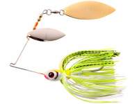 Booyah Double Willow Blade 14g Chart White Shad