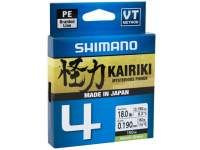 Fir Shimano Kairiki SX4 PE Braided Line 150m Mantis Green