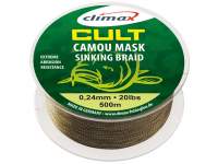 Fir textil Climax Cult Carp Camou Mask Sinking Braid 500m