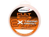 Fir textil Climax Cult Catfish X-Treme Braid 8X 1000m Grey