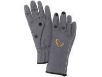 Manusi Savage Gear Softshell Gloves Grey