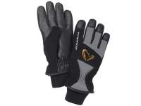 Manusi Savage Gear Thermo Pro Gloves Grey Black